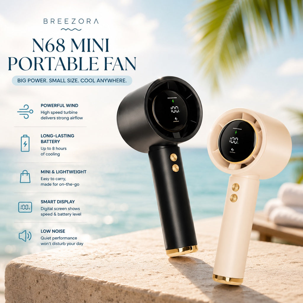 BreezePro™ Portable Turbo Fan