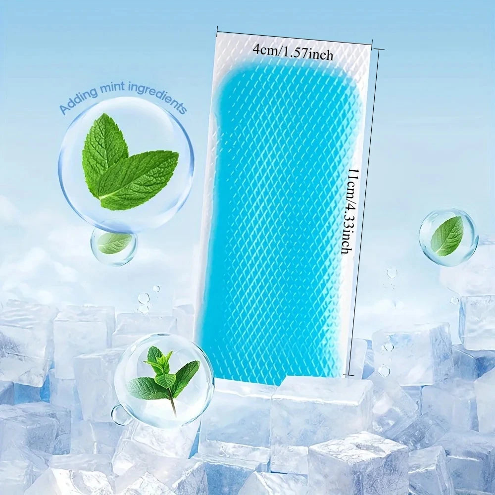 BreezeChill™ Cooling Gel Patches – 10 Pack
