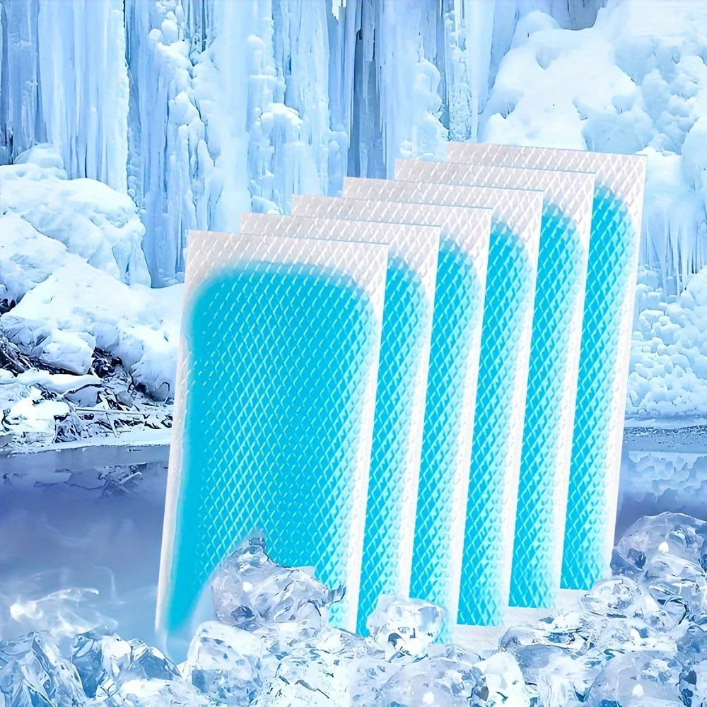 BreezeChill™ Cooling Gel Patches – 10 Pack